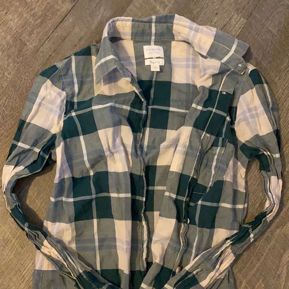 J. Crew Perfect Fit Button Up